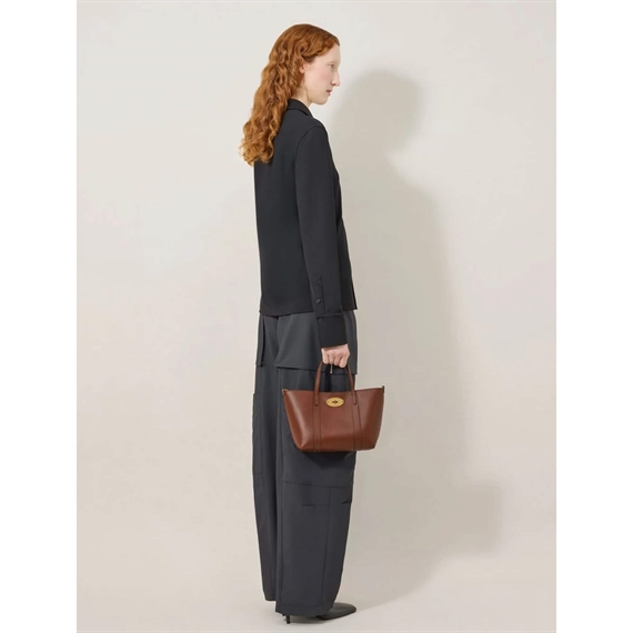 Mulberry Mini Bayswater Tote Two Tone Oak 